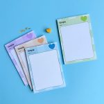 کاغذ یادداشت چسب دار A6 سری Simple طرح قلب - تصویر 8
