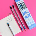 مداد مشکی Pencil مدل پاکن دار طرح کرومی - تصویر 7