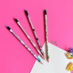 مداد مشکی Pencil مدل پاکن دار طرح کرومی - تصویر 9