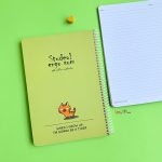 دفتر 100 برگ جلد نیم سخت خط دار کایلو - تصویر 10