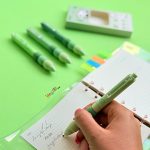 خودکار گریپ دار ابری موکا مدل طیف رنگی سبز - تصویر 4