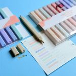 هایلایتر پاستلی مکعبی مدل دو سر بسته 12 عددی - تصویر 8