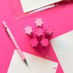 پاک کن مدل استوانه ای طرح گل - تصویر 2