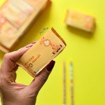 دستمال مرطوب فانتزی جیبی مدل زرافه بسته 8 عددی - تصویر 2