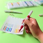 ماژیک رنگ آمیزی اکریلیک 12 رنگ zuixua مدل دو سر به همراه قلم - تصویر 3