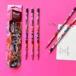 مداد مشکی Pencil مدل پاکن دار طرح زوتوپیا - تصویر 7