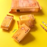 دستمال مرطوب فانتزی جیبی مدل زرافه بسته 8 عددی - تصویر 5