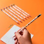 مداد مشکی پرودون مدل پاک کن دار طرح فست فود - تصویر 4