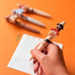 خودکار روان نویس 0.5 میلیمتری مدل کلیکی Kuki طرح سگ - تصویر 4
